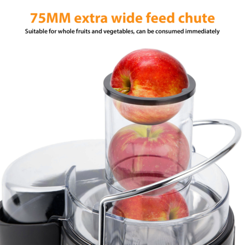800W Juicer Machine Whole Fruit Vegetable Juice Centrifugal Extractor Home 500ML